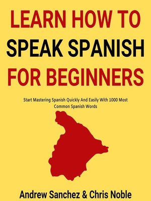 cover image of Learn How to Speak Spanish